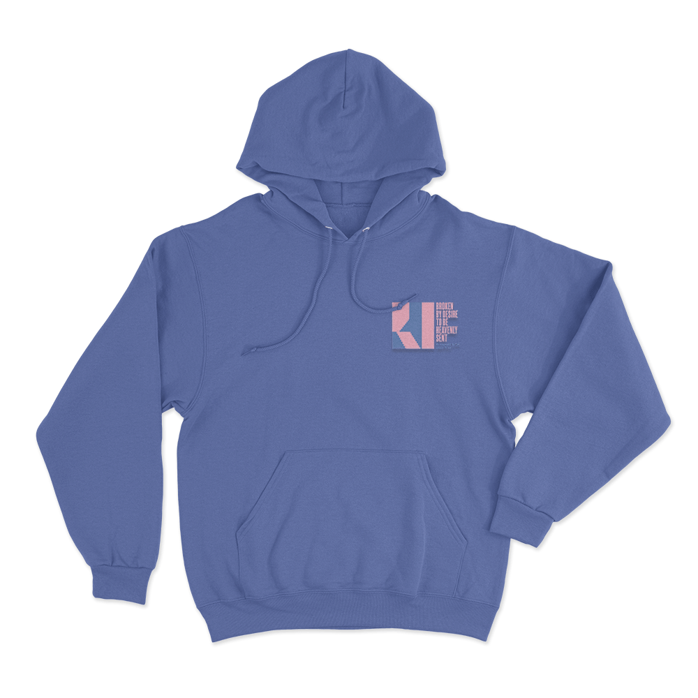 Abstract Capaldi Logo Unisex Hoodie Blue Abstract Capaldi Logo Unisex Hoodie Blue