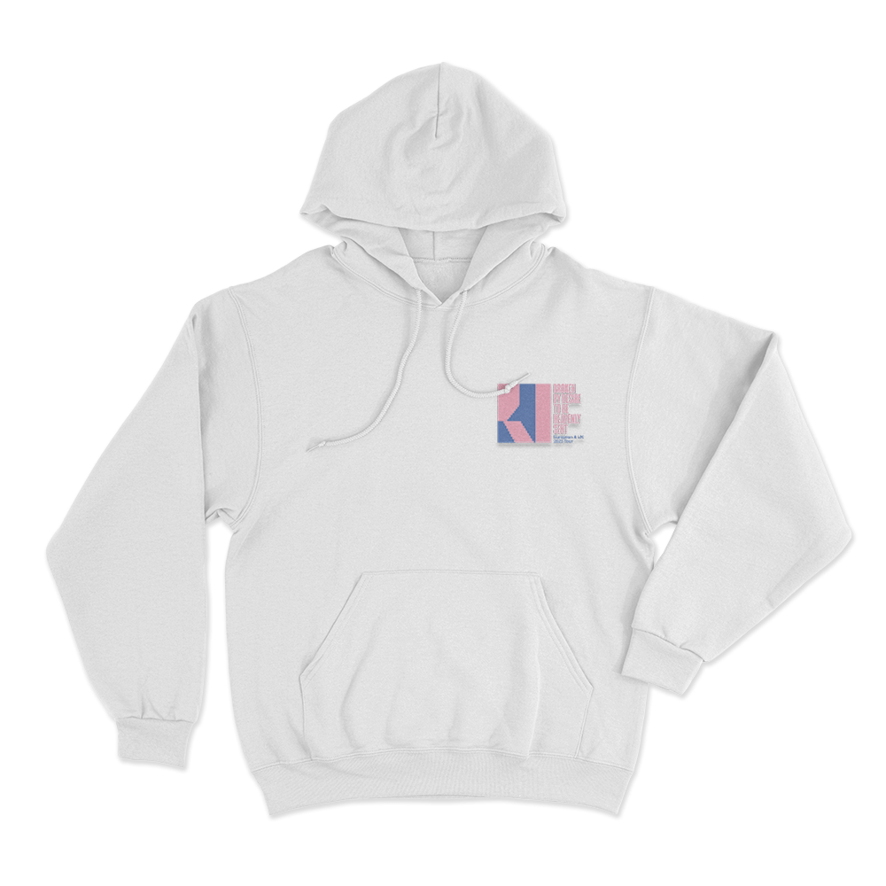 Abstract Capaldi Logo Unisex Hoodie White Abstract Capaldi Logo Unisex Hoodie White